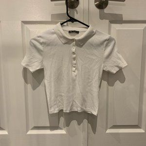 Brand: ZARA Size: S Colour: white